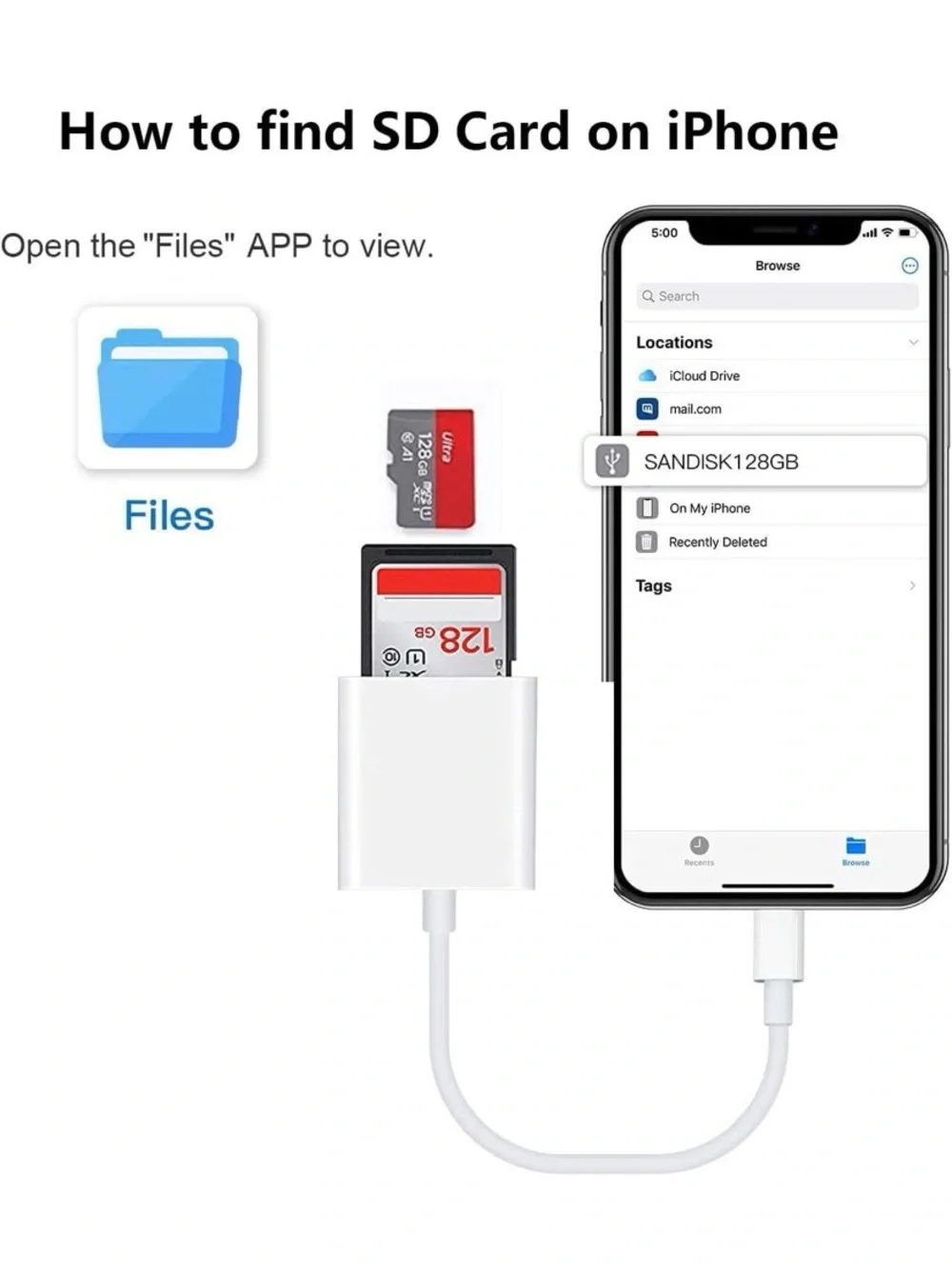 Lightning to SD Card Reader Adapter